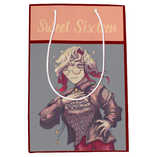 Sweet sixteen, Citrine anime (Framsidan)