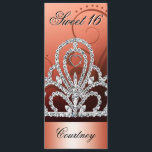 Sweet sixteen för Princess Tiara (orangen) Inbjudningar<br><div class="desc">Djärv, rolig och modern sweet sixteen" inbjudan "för Princess Tiara. Denna mångsidiga inbjudan är passande för födelsedagar och många andra sakkunnigtillfällen. Tillgängligt i flera vibrerande färger. Använd orangen personifierar den knäppas över för att tillfoga din egna text. Sweet sixteen" inbjudan "för Princess som Tiara är designad vid Cheryl Daniels ©...</div>