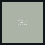 Sweet sixteen gästsignering Poster nyckeldekoratio<br><div class="desc">Använda vår enkla skriptgästsignering poster vid party eller vid händelse! - Se till att gästerna får skriva med ett meddelande till ram som en keepy.</div>