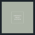 Sweet sixteen gästsignering Poster nyckeldekoratio<br><div class="desc">Använda vår enkla skriptgästsignering poster vid party eller vid händelse! - Se till att gästerna får skriva med ett meddelande till ram som en keepy.</div>