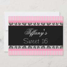 Sweet sixteen inbjudan till part