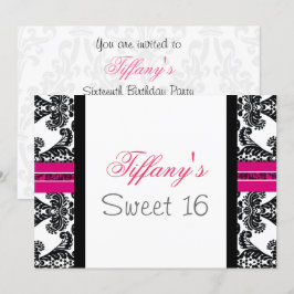 Sweet sixteen inbjudan till part