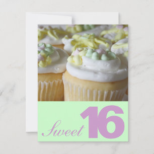 Sweet sixteen inbjudningar