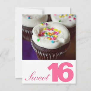 Sweet sixteen inbjudningar