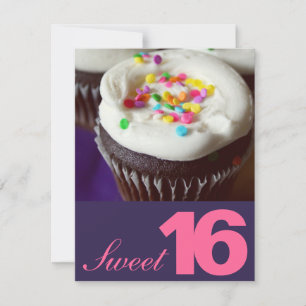 Sweet sixteen inbjudningar