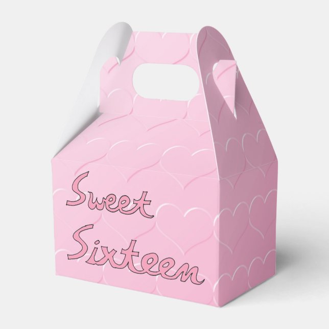 Sweet sixteen inom Rosa Presentaskar (Framsidan Sidan)