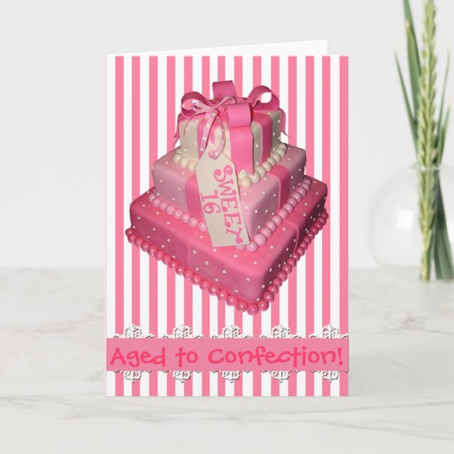 Sweet sixteen kort (Framsida)