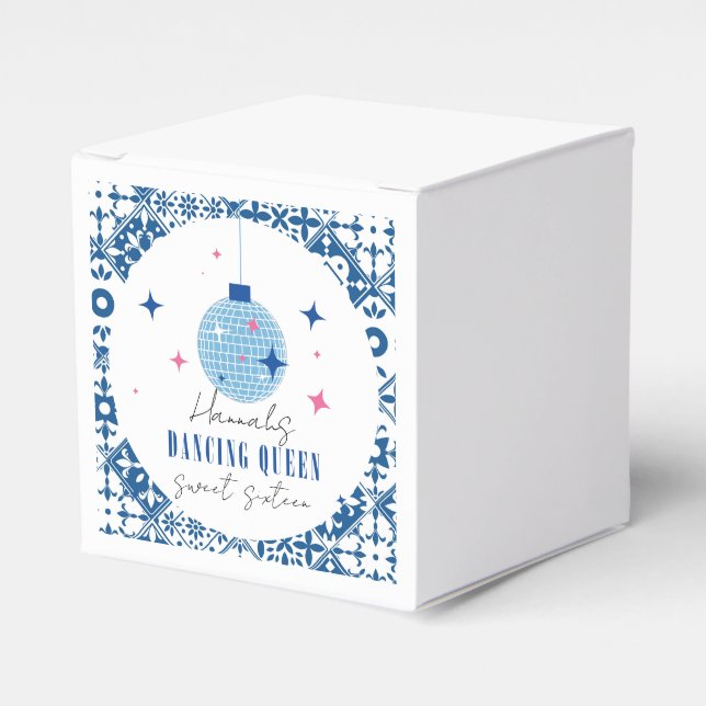 Sweet sixteen mamma mia Dancing Queen disco Presentaskar (Framsidan Sidan)