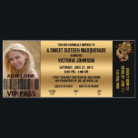 Sweet sixteen maskerad VIP-anslutning Biljett Inbjudningar<br><div class="desc">Sweet sixteen maskerad VIP-anslutning Biljett</div>