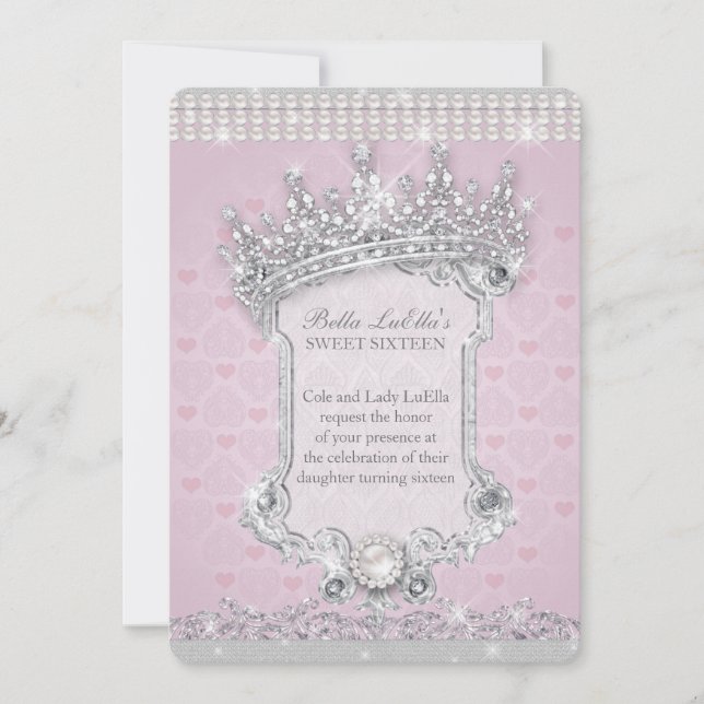 Sweet sixteen, Mis Quince Anos Inbjudningar (Framsida)