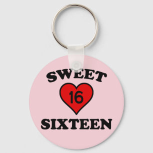 SWEET SIXTEEN NYCKELRING