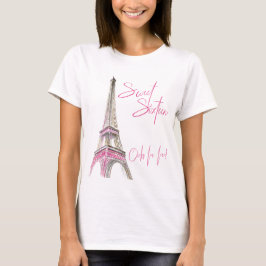 Sweet sixteen Paris Eiffel Torn Oh La La T Shirt