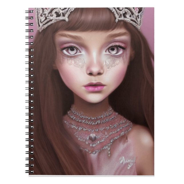 sweet sixteen princess anteckningsbok (Framsidan)