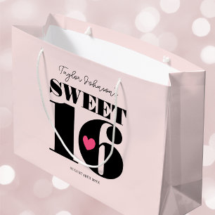 Sweet sixteen Retro Grattis på födelsedagen Tonåri