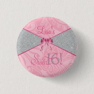 Sweet sixteen rosaglitter 1 flytta sig mycket knapp
