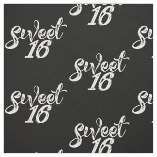 Sweet sixteen sextonde födelsedagen 16:e tyg