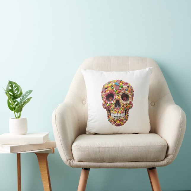 Sweet Skull Kudde (Stol)