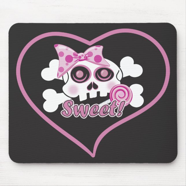 Sweet Skull Musmatta (Framsidan)