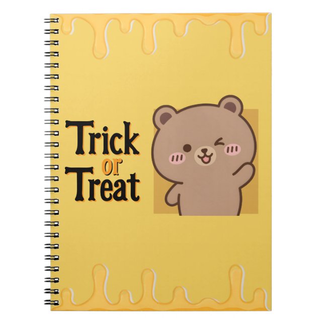 🎃 Sweet Spells & Sketches! for kids Anteckningsbok (Framsidan)