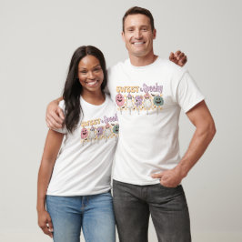 Sweet & Spooky Halloween Ghost Pumpkin T Shirt