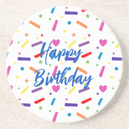 Sweet Sprinkle Birthday Party Theme Underlägg