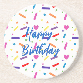 Sweet Sprinkle Birthday Party Theme Underlägg