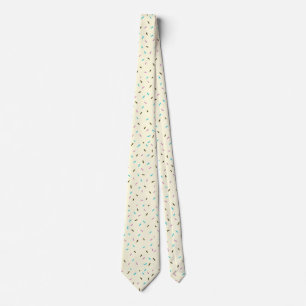 Sweet Sprinkles Neck Tie (Vanilla Cream) Slips