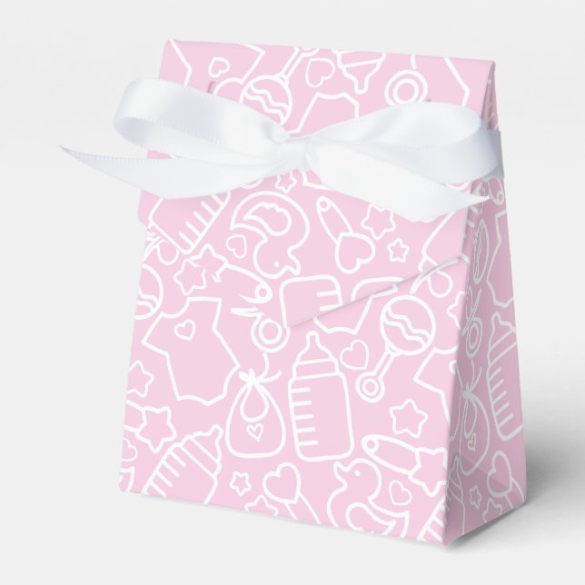 Sweet Sprinkles Rosa Presentaskar (Framsidan Sidan)