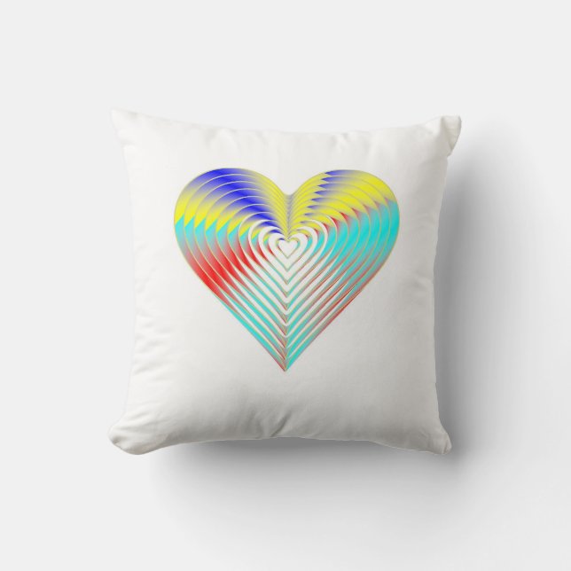 Sweet Sticky Rainbow Dekorativ kudde (Framsida)