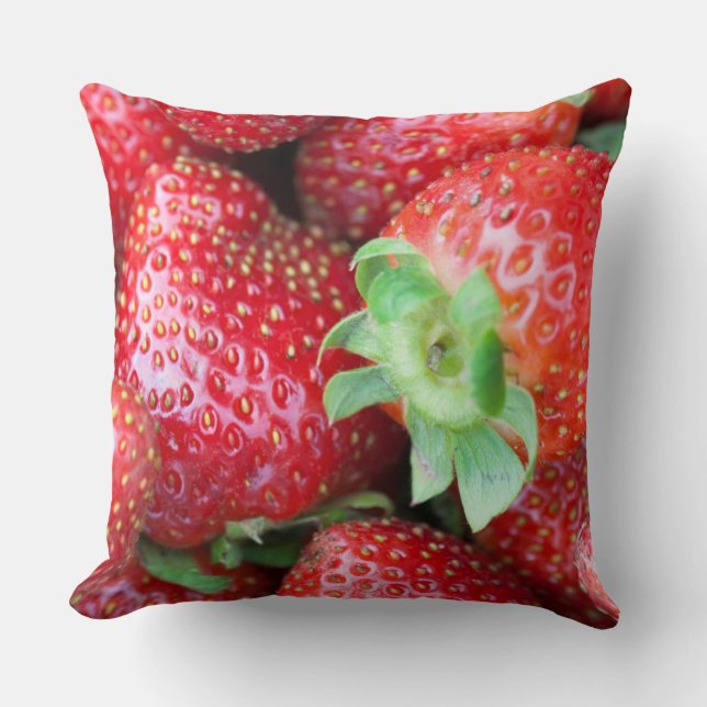 Sweet Strawberry Kudde (Framsida)