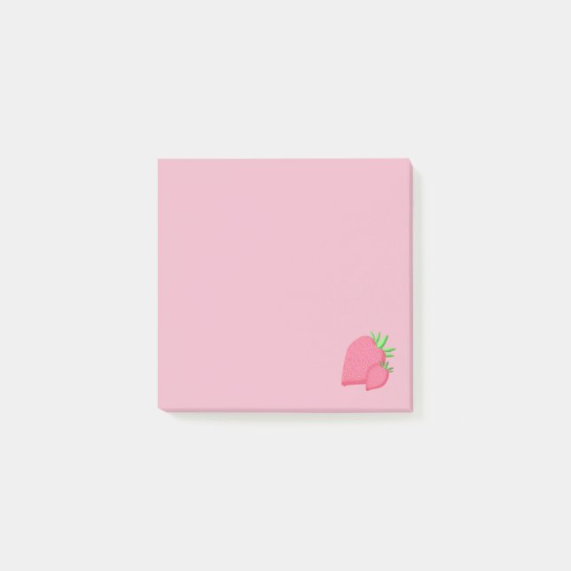 Sweet Strawberry Post-it Block (Framsida)