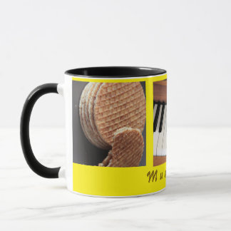 Sweet Stroopwafel Piano Mugg - Gift för Morsa