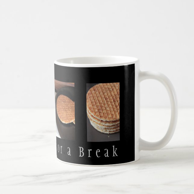Sweet Stroopwafel Piano Mugg - Gift för Pappa (Höger)