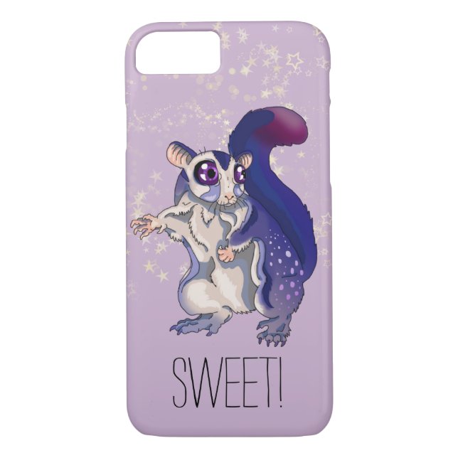 Sweet Sugar Glider Baby Case-Mate iPhone Skal (Baksida)
