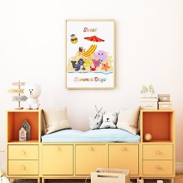 "Sweet Summer Day" Poster sommarrum