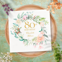 Sweet Summer Ro Garland 80:e födelsedagen