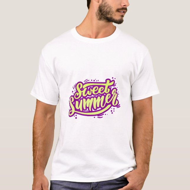 Sweet Summer T Shirt (Framsida)
