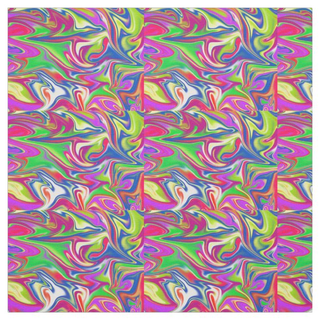 "Sweet Swirls: Bubblegum Marble Delight" Tyg (Provkarta)