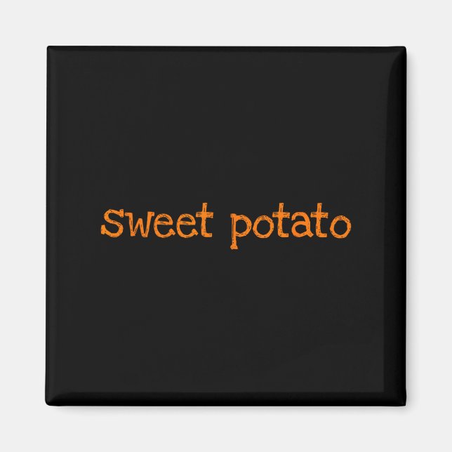 Sweet Tato And Kind Of Rude Tato Funny Matching Co Magnet (Framsidan)