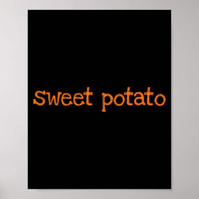 Sweet Tato And Kind Of Rude Tato Funny Matching Co Poster (Framsidan)