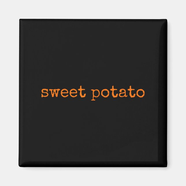 Sweet Tato And Kind Of Rude Tato Thanksgiving Coup Magnet (Framsidan)