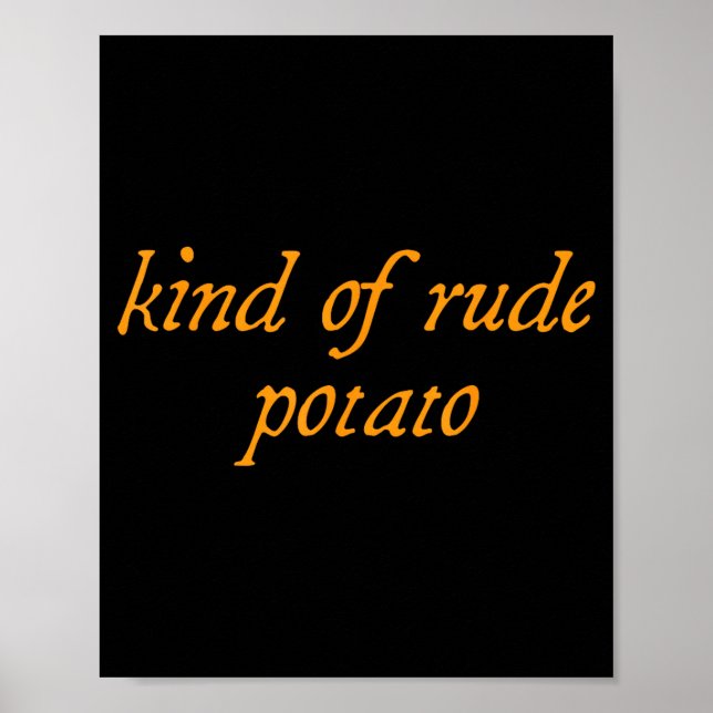 Sweet Tato, Kind Of Rude Tato, Matching Thanksgivi Poster (Framsidan)