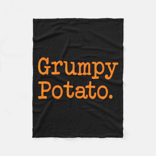 Sweet Tato Mpy Tato Funny Thanksgiving Couples  Fleecefilt (Framsidan)