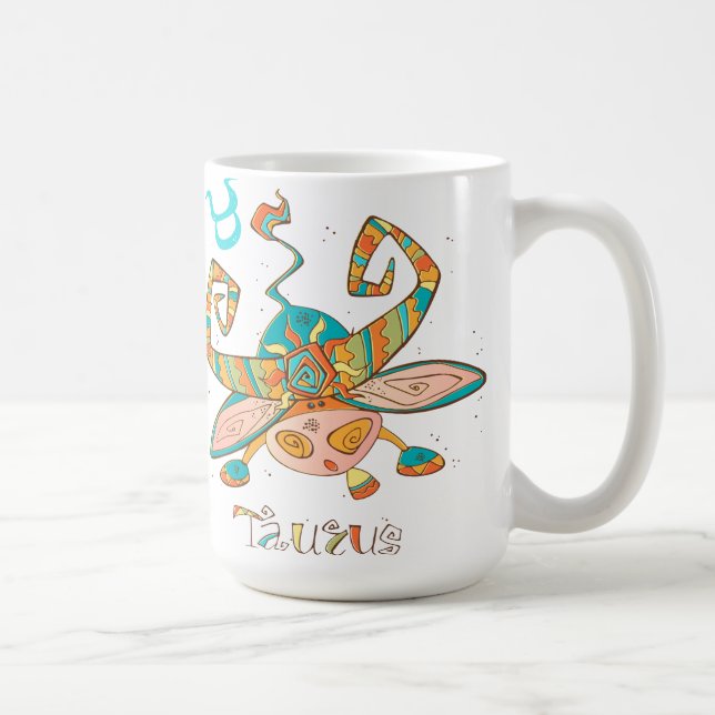 Sweet Taurus Bull Kaffemugg (Höger)