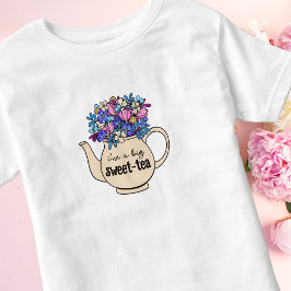Sweet Tea Blommigt Tekanna Sweets T Shirt