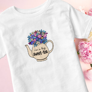 Sweet Tea Blommigt Tekanna Sweets T Shirt
