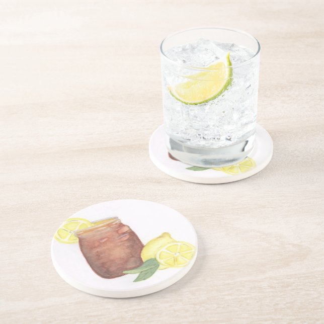 Sweet Tea med Lemons Underlägg (Sidan)