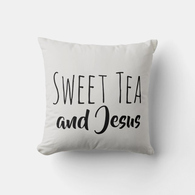 Sweet Tea och Jesus Kudde (Framsida)