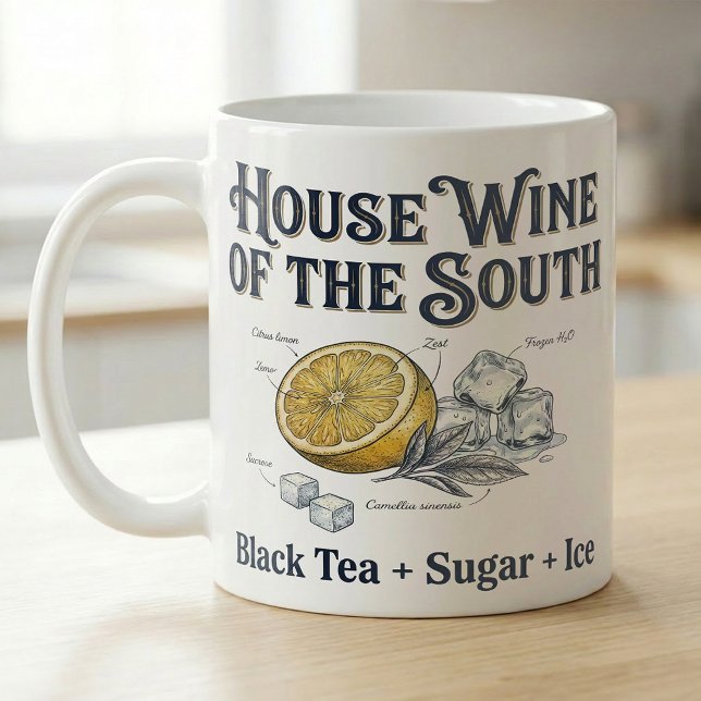 Sweet Tea Recipe House Wine Of South Kaffemugg (Skapare uppladdad)