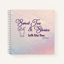 "Sweet Tea & Stories" Blank Recipe Bok